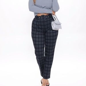 Fashion Nova Plaid Pants